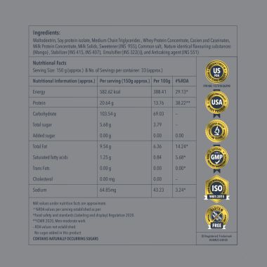 Proathlix: Heavy Muscle Gain - Mango - 5kg