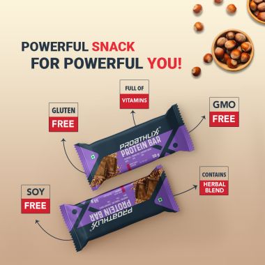 Proathlix: Protein Bar (Fruit & Nut) Pack of 12