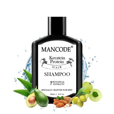 Mancode: Keratin Shampoo - 200ml