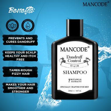 Mancode: Anti Dandruff Shampoo - 200ml