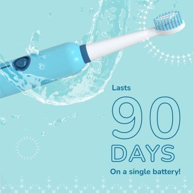 Caresmith: Spark One Electric Battery Toothbrush | Blue