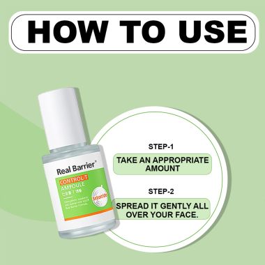 Real Barrier: Control-T Ampoule - 30ml