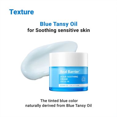 Real Barrier: Aqua Soothing Cream - 50ml