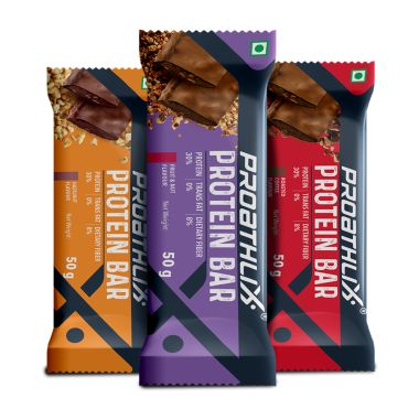 Proathlix: Protein Bar (Mixed Flavour) Pack of 12