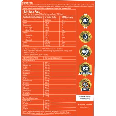 Proathlix: Blend Whey Protein Café mocha 4 kg