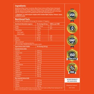Proathlix: Universal Blend whey Protein - Choco Caramel - 1kg