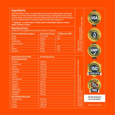 Proathlix: Universal Blend Whey Protein - Choco Caramel - 2kg                    