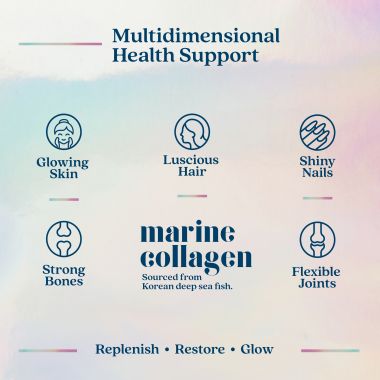 Wellbeing Nutrition: Pure Korean Marine Collagen Peptides - Unflavoured - Pack of 2(200gm each)