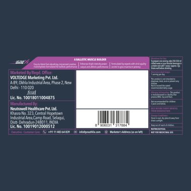 Proathlix: Creatine Monohydrate - Unflavoured - 250gm