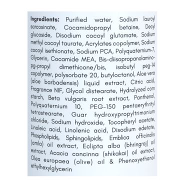 Lukewarm: Ceramide & Vitamin Daily Defence Shampoo, 200ml