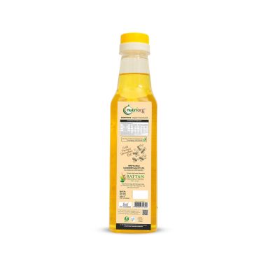 Nutriorg: Certified Organic Groundnut Oil - 500 ml