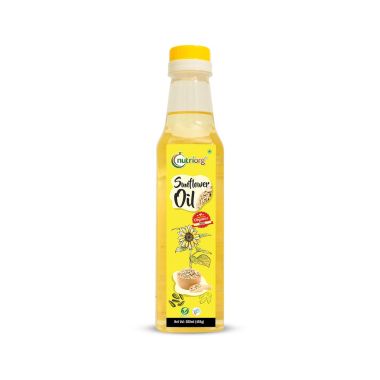 Nutriorg: Certified Organic Sunflower Oil - 500 ml