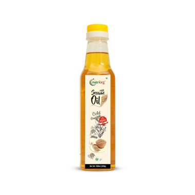 Nutriorg: Certified Organic White Sesame Oil - 500 ml
