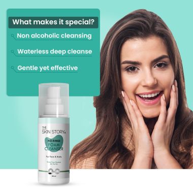 The Skin Story: No Rinse Foam Cleanser - 50ml