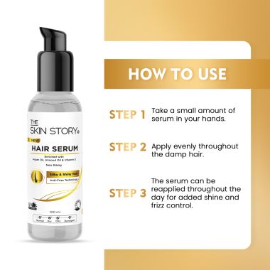 The Skin Story: Hair Serum - Non Sticky - UV Protection - 100 ml