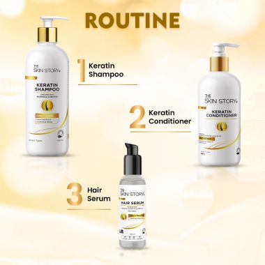 The Skin Story: Hair Serum - Non Sticky - UV Protection - 100 ml