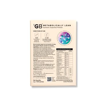 The Good Bug: Metabolically Lean SuperGut Powder- Pack of 6