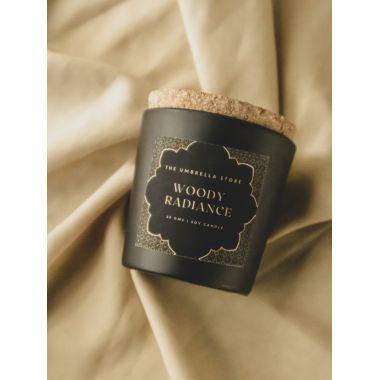 The Umbrella Store: WOODY RADIANCE CANDLE