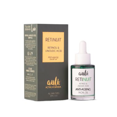 AULI: Retinol 0.3% Face Oil for Anti Ageing - 30ml