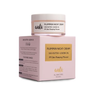 AULI: Anti-Ageing Vitamin C and Cucumber Night Cream - 100gm