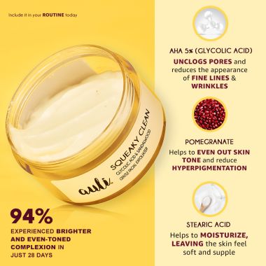 AULI: Exfoliating Scrub AHA 5% and Licorice Scrub - 100gm