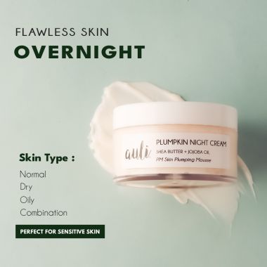 AULI: Anti-Ageing Vitamin C and Cucumber Night Cream - 100gm