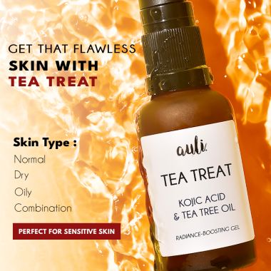 AULI: Tea Treat Kojic Acid and Tea Tree Oil Spot Correction Gel - 30ml