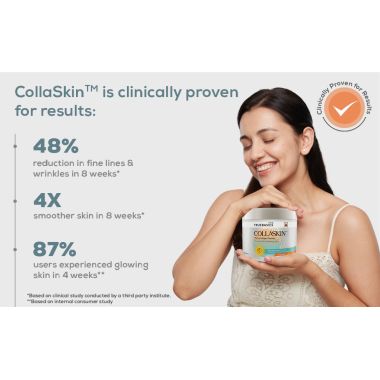 TrueBasics: CollaSkin, Marine Collagen Peptides | Orange, 100 g