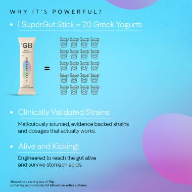 The Good Bug: First Defense SuperGut Stick- Pack of 4