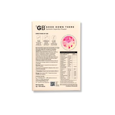 The Good Bug: Good Down There SuperGut Powder- Pack of 4