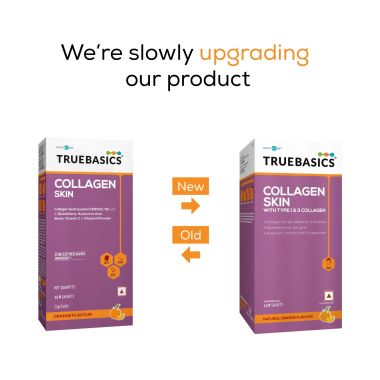 TrueBasics: Collagen Skin  (Natural Orange, 15 Sachets)