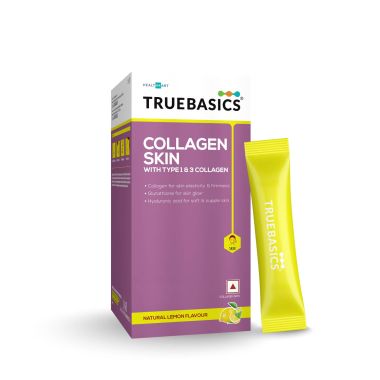 TrueBasics: Collagen Skin  (Natural Lemon, 15 Sachets)
