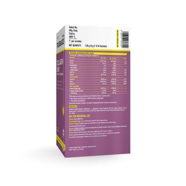 TrueBasics: Collagen Skin  (Natural Lemon, 15 Sachets)