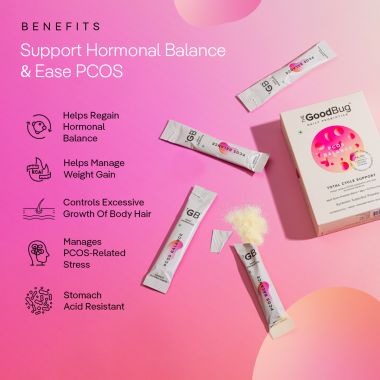 The Good Bug: PCOS Balance SuperGut Powder- Pack of 4