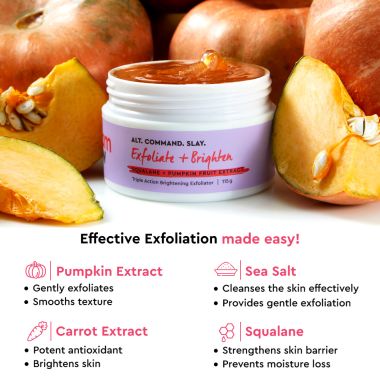 SIXAM Glow: Alt. Command. Slay. Exfoliator - 115g