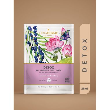 LuxaDerme: Detox Bio Cellulose 25ml