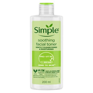 Simple: Skin Soothing Facial Toner - 200ml