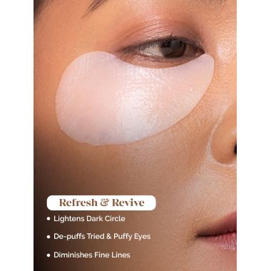 LuxaDerme: Under Eye Revive Bio Cellulose Mask (Set of 5)