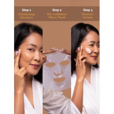 LuxaDerme: Purify & Protect 3 Step Korean Facial Kit 25ml