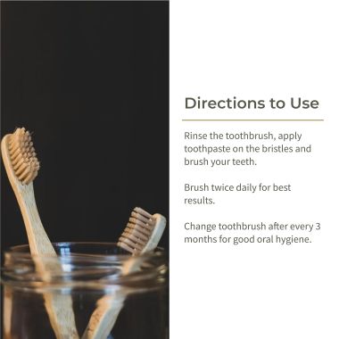 Ecotyl: Bamboo Tooth Brush | Ultra Soft Bristles | Thorough Cleaning | Set of 4