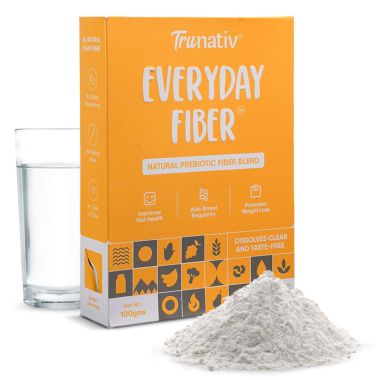 TruNativ: Everyday Fiber| Enhances Digestive Health- Unflavored - 100 gm