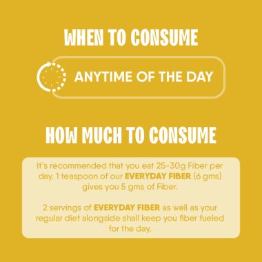 TruNativ: Everyday Fiber| Enhances Digestive Health- Unflavored - 100 gm
