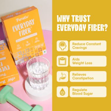 TruNativ: Everyday Fiber| Enhances Digestive Health- Unflavored - 100 gm