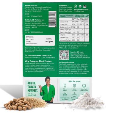 TruNativ: Everyday Plant Protein - 900 gm (Pack of 1)