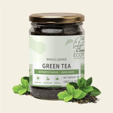Ecotyl: Green Tea Leaves From Darjeeling | Handpicked | 180g