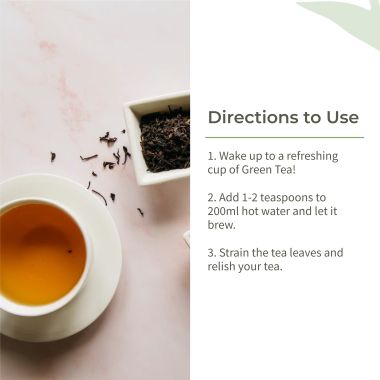 Ecotyl: Green Tea Leaves From Darjeeling | Handpicked | 180g