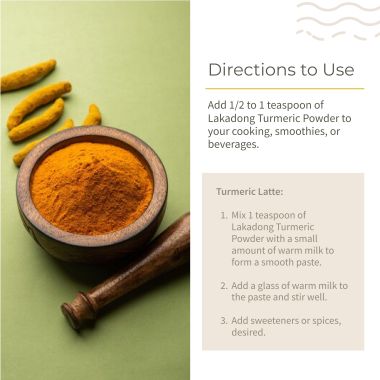 Ecotyl: Lakadong Turmeric Powder for Strong Immunity | High Curcumin | 200g