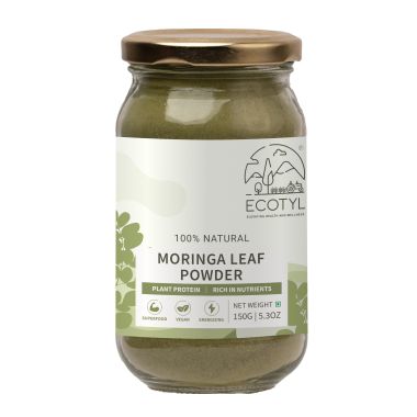 Ecotyl: Moringa Leaf Powder | Natural Multi-Vitamin | Good for Hair & Skin | 150g