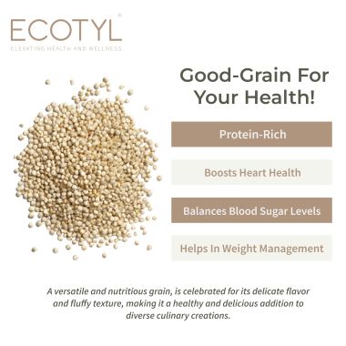 Ecotyl: Quinoa (White) | Gluten Free | High Protein | 500g