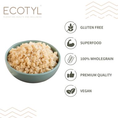 Ecotyl: Quinoa (White) | Gluten Free | High Protein | 500g